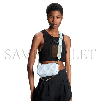 LOUIS VUITTON WALLET ON STRAP BUBBLEGRAM M81399 (20*12*6cm)